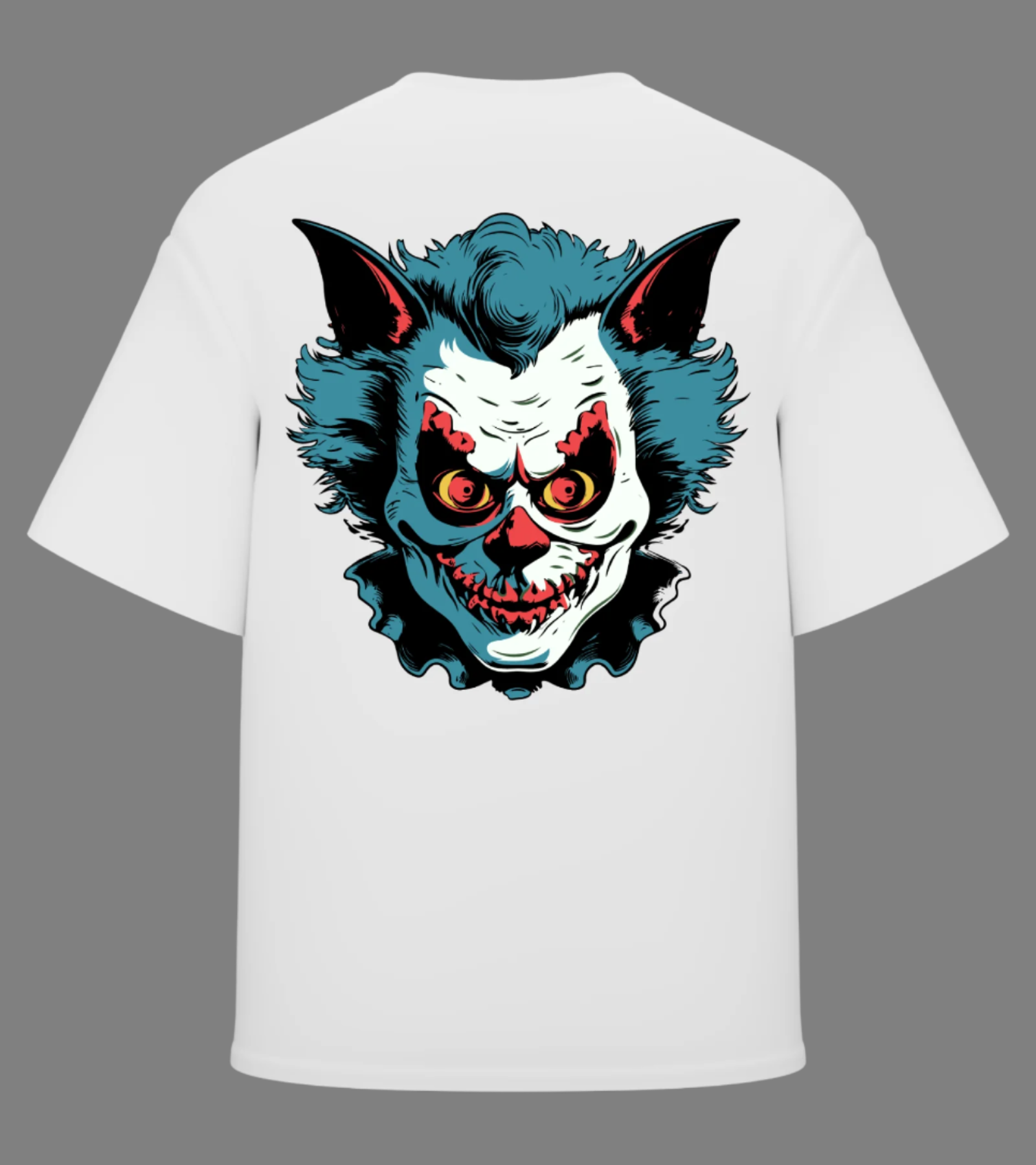 UI Movie White Oversized T-Shirt - Joker