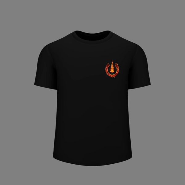 UI Movie Black T-Shirt with Logo