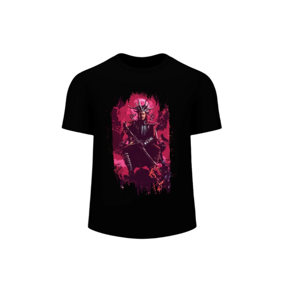 UI Movie Exclusive Black T-Shirt – King on Throne